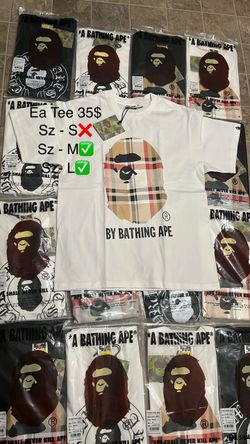 Bape tee’s ( Good deals‼️‼️)