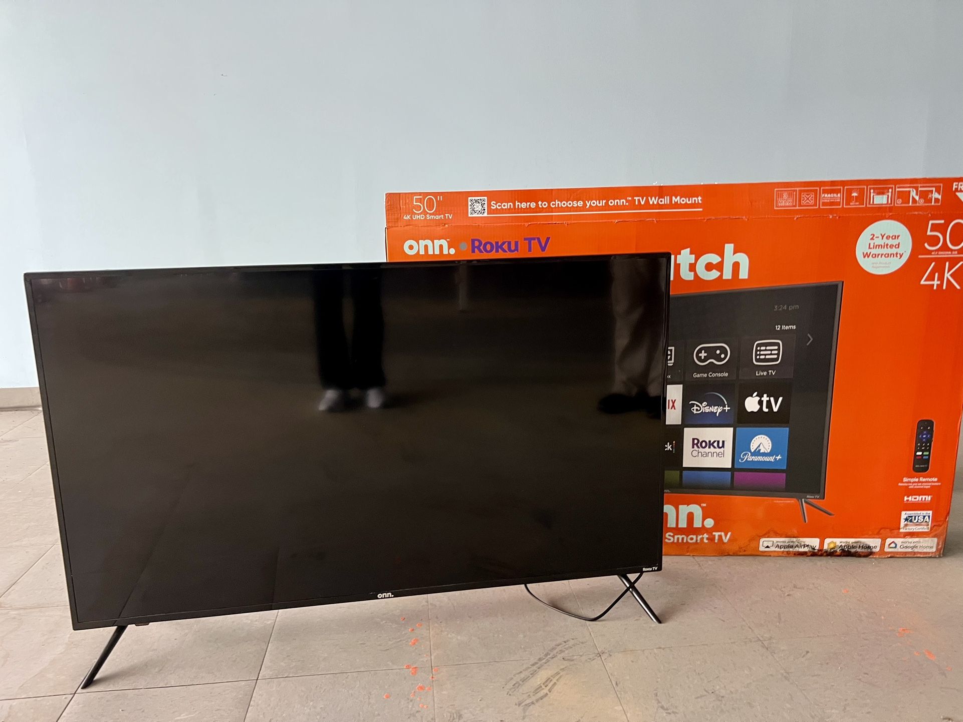 Onn 50 inch 4K TV 