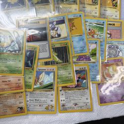 1999&2000 1st edition basic pokemon cards 