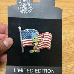 Patriotic Jiminy Cricket Disney Pin 