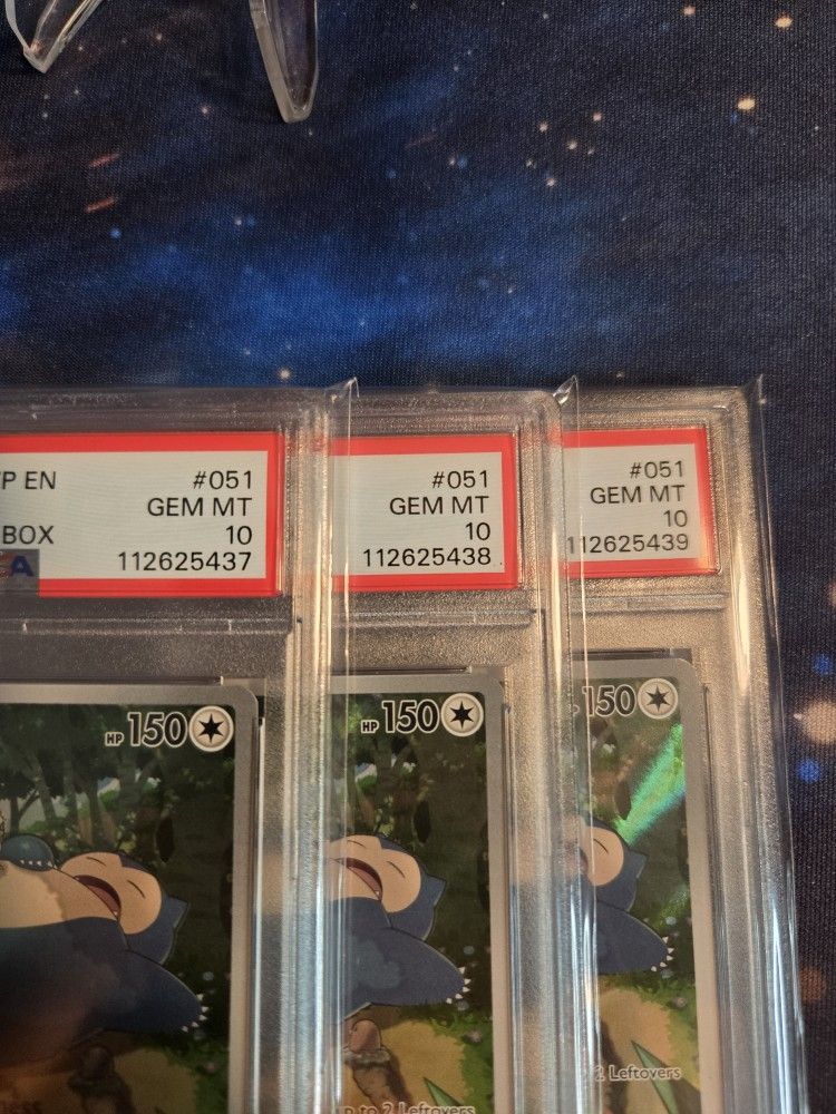 Pokemon 151: Snorlax Promo PSA 10 *Sequential #*