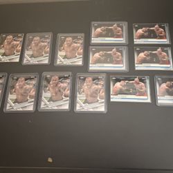 UFC Chrome Trading Cards 