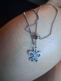 James Avery  pendant and necklace.