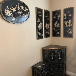 Black Lacquer Mother Of Pearl 