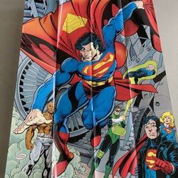 Vintage Superman Promotional Poster DC Comics 1993