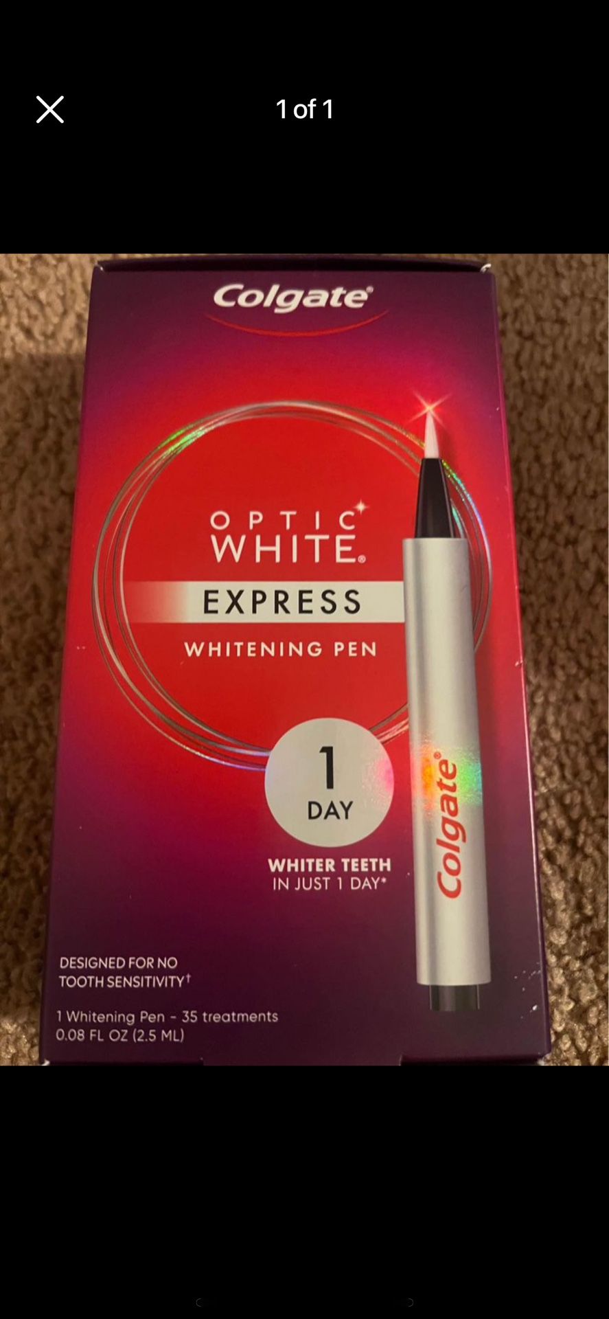 Colgate Whitening Pen $12