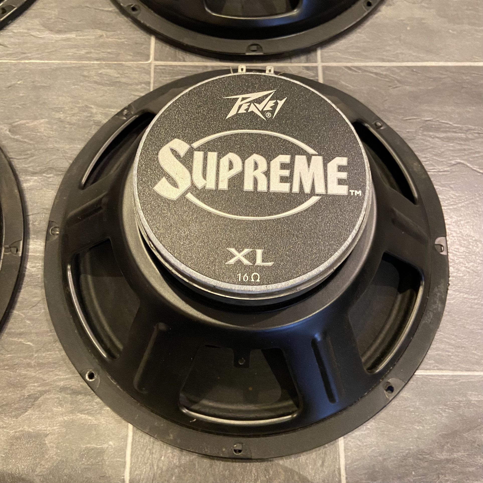 Peavey Supreme XL 16-ohm 12” Speakers (4) for Guitar Amplifier