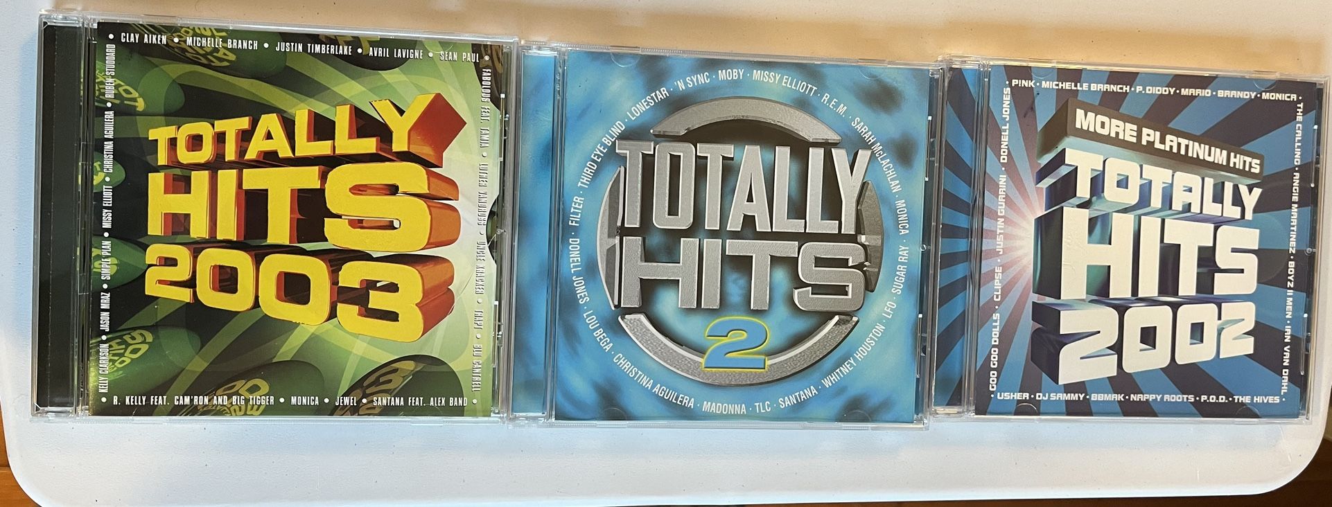 Totally Hits 2, 2002, and 2003 LOT of 3 TESTED!