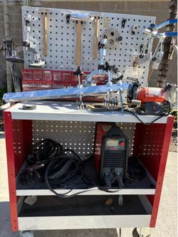 Cebora PowerSpot 5700 Portable Spot Welder w/ Cart, Single Phase, CD