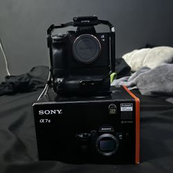 Sony a7iii Camera Body With Double Batteries Setup