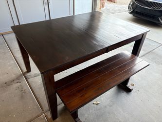 Dinette with Sitting bench