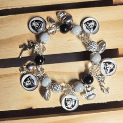 Woman's Stretch Raiders Charm Bracelets 