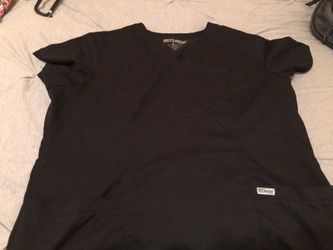 XL black Grey’s Anatomy scrub top
