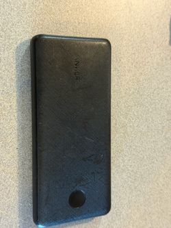 Anker Powercore Slim Powerbank Portable Battery 10,000mAh Model A1231 w/ Cable