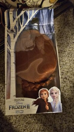 Frozen Kids Anna Wig