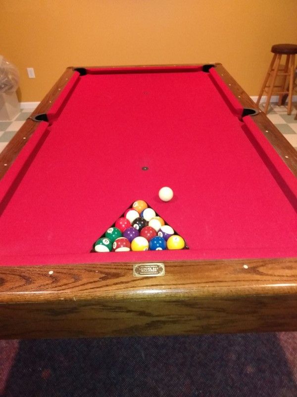 Regulation Size Pool Table