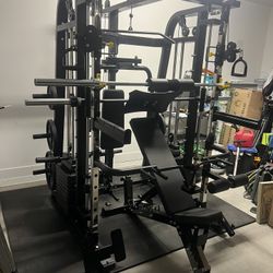 💥❗️FREE ASSEMBELY/DELIVERY🚚💥❗️SM 300 BUNDLE✅ WEIGHT SET✅  HEAVY DUTY Ad-BENCH✅ 7ft BARBELL✅💥🔥