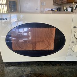 Microwave oven, portable dishwasher,