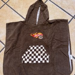 Zara Hot Wheels Poncho Towel 