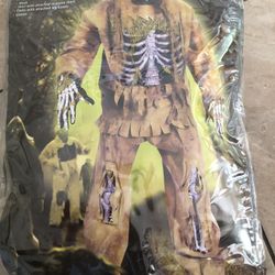Skeleton zombie costume