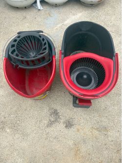 O-Cedar QuickWring and EasyWring Mop Buckets