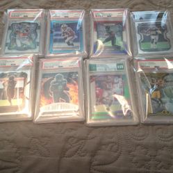 8 Graded Gem Mint 10 Football 