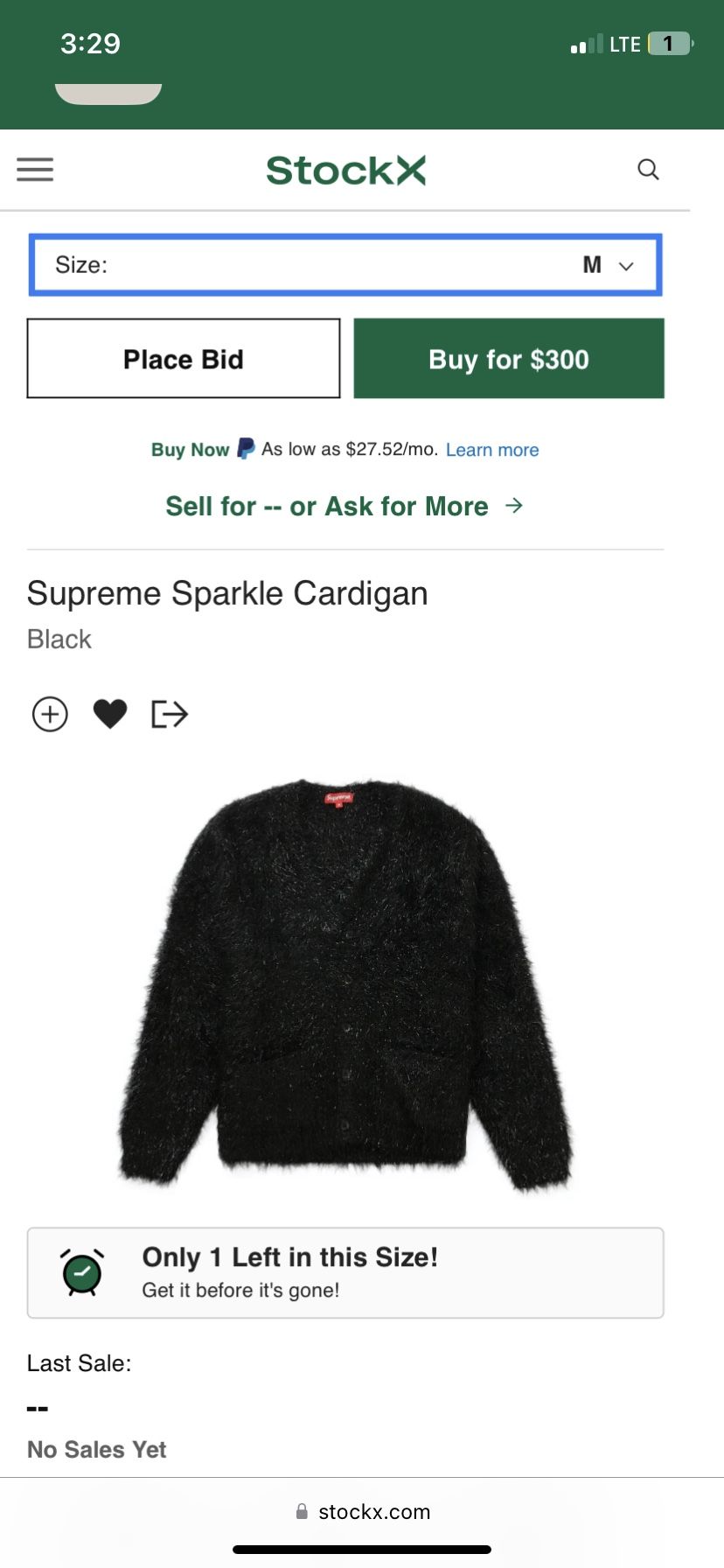 Supreme Sparkle Cardigan Fw23