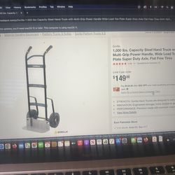 1000  lbs Capacity dolly