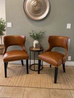 Modern Accent Chairs – Set of 2 ✨