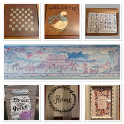 Lots Of Cute Wall Hanging Decor