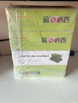 NEW 2-Pack Seed Starter Heat Mats – Seedling / Greenhouse Growing Mats