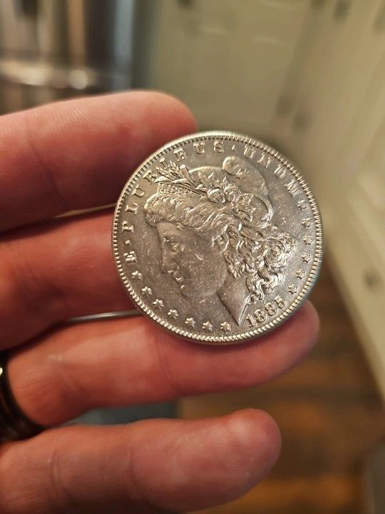 1885-CC Morgan Silver Dollar Excellent Condition