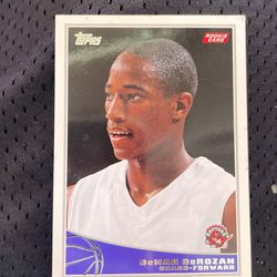 Topps Demar derozen Rookie Card #320 