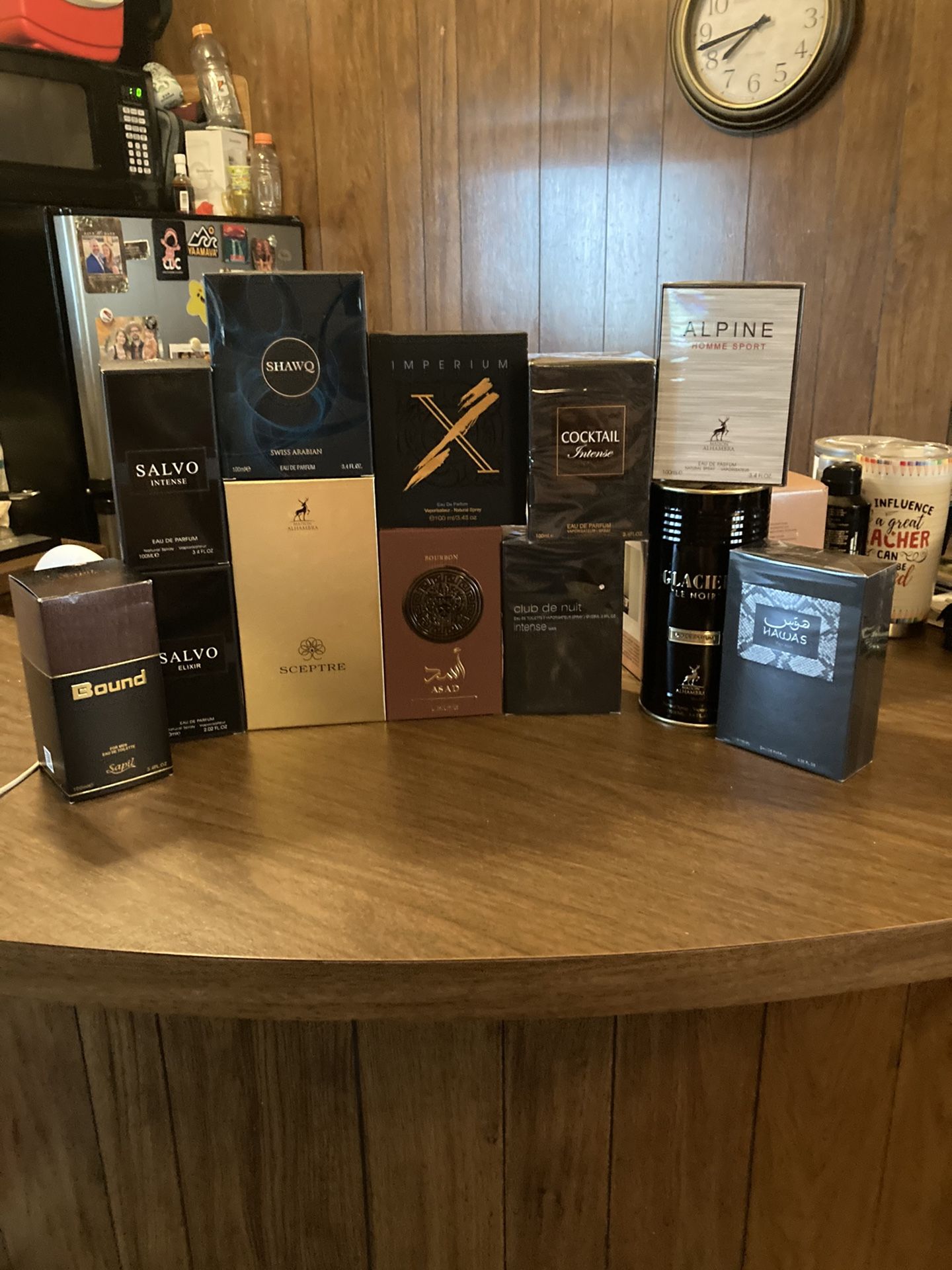 12 Variety Middle Eastern Brand Men's Fragrances