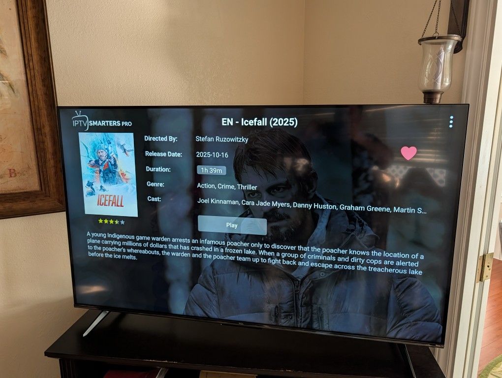 55" TCL Roku TV. 4 Months Old Works Great 