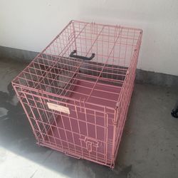 iCrate Pet Crate in the Pretty In Pink Fashion Edition