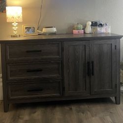 Dresses And Night Stand 150$ For Both Or Best Offer Need It Gone ASAP 