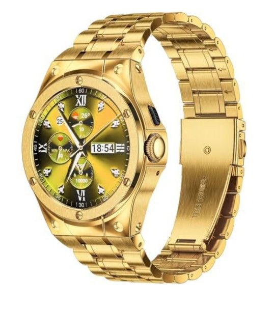 Suplink Gold Stainless Steel Case & Band for Google Pixel Watch 3 (45mm) – New in Box