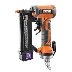 RIDGID Pneumatic 23-Gauge 1-3/8 in. Headless Pin Nailer with Dry-Fire Lockout @Rid-638