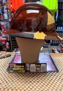 LIFT BROWN CAMO FULL BRIM SAFETY HARD HAT