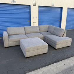 FREE LOCAL DELIVERY 🛻 Maycen Right-Facing Fabric Sectional – Display Model (Sanitized)