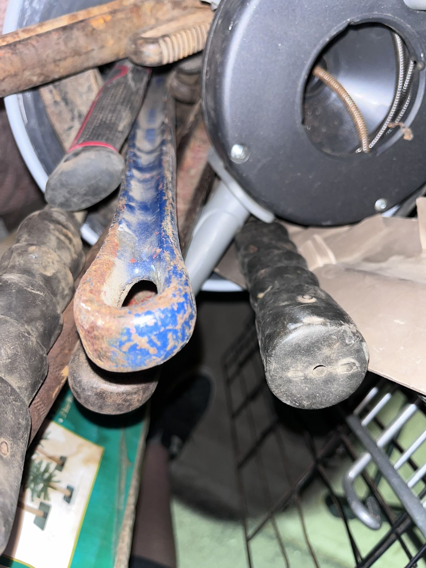 Pipe Wrenches And Sledge Hammers