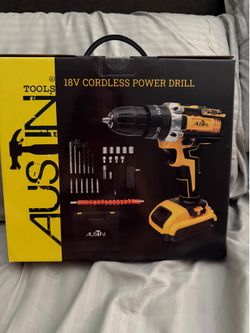 18v Cordless Power Drill