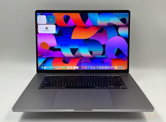 2019 16” MacBook Pro 16GB 512GB AMD 5300M