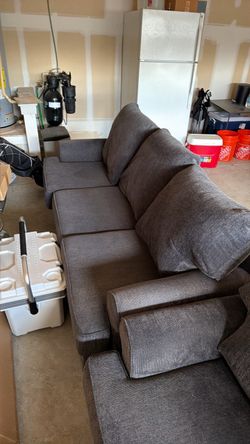 Couch and end table set