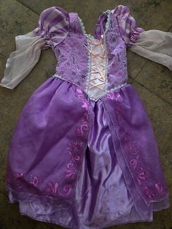 Rapunzel Tangled Disney Princess Costume Size 4/6
