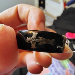 Men's Tungsten Wedding Band Size 12