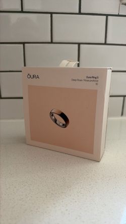Oura Ring 5 Deep Rose Size 10