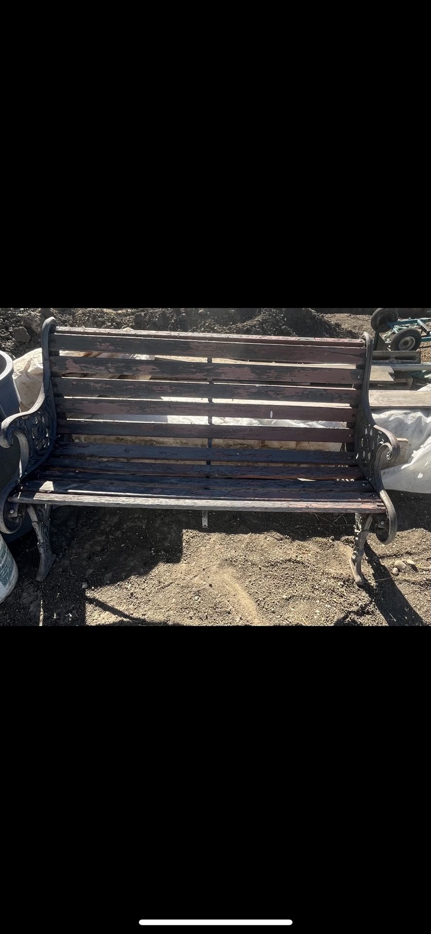 Wood Bench