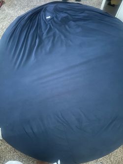 Large Navy Blue Bean Bag Chair